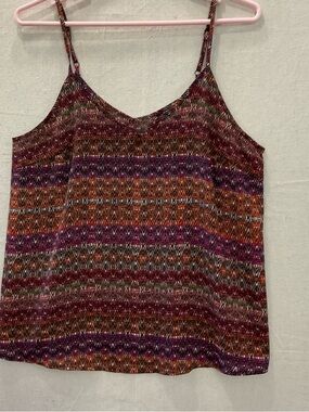 George Boho Tribal Print Camisole Top —-
Multi Colour—-Medium A*++